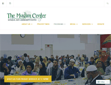 Tablet Screenshot of muslimcenterdetroit.com